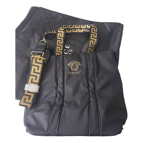 versace parfum tote bag|Versace parfums bag cost.